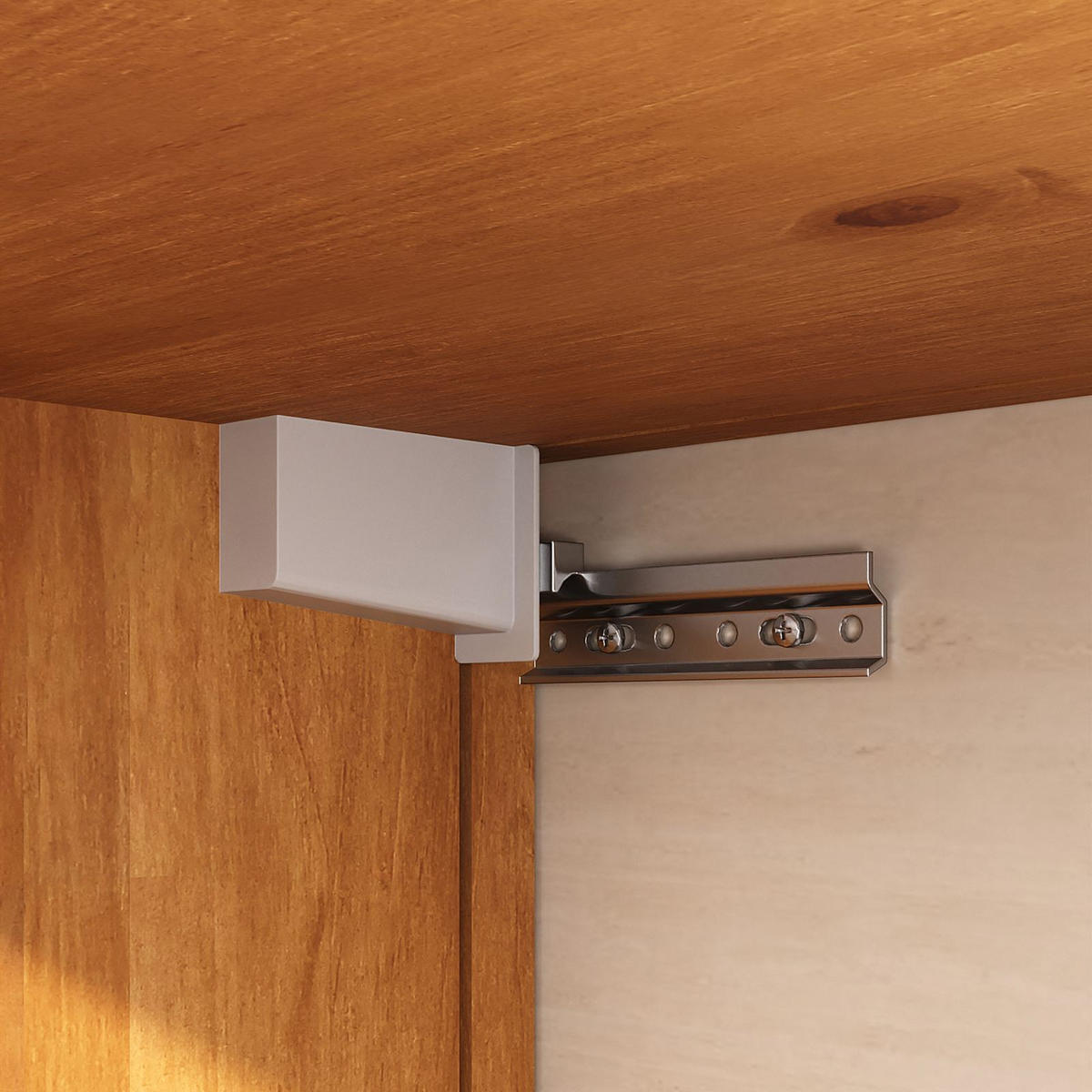 LOWBOARD TECCA - Eichefarben, Holz (180/30/34cm) - IDIMEX