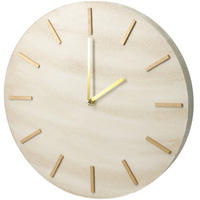 WANDUHR Marmoroptik Sum 30/30/5 cm - Beige, Holzwerkstoff (30/5/30cm) - Home Styling Collection