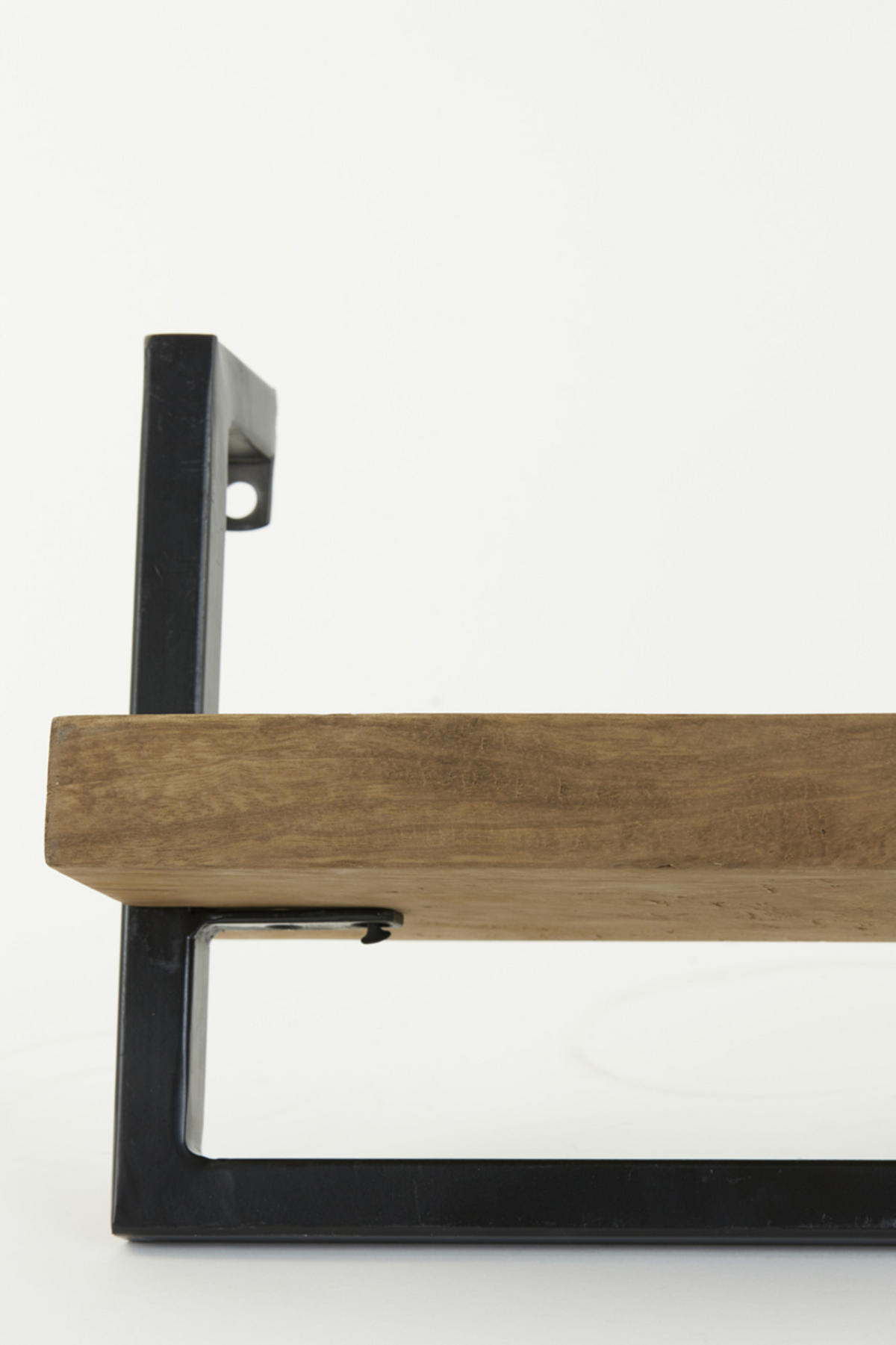 WANDREGAL Maddison Braun 120/18/24 cm - Braun, Metall (120/24/18cm) - Light & Living