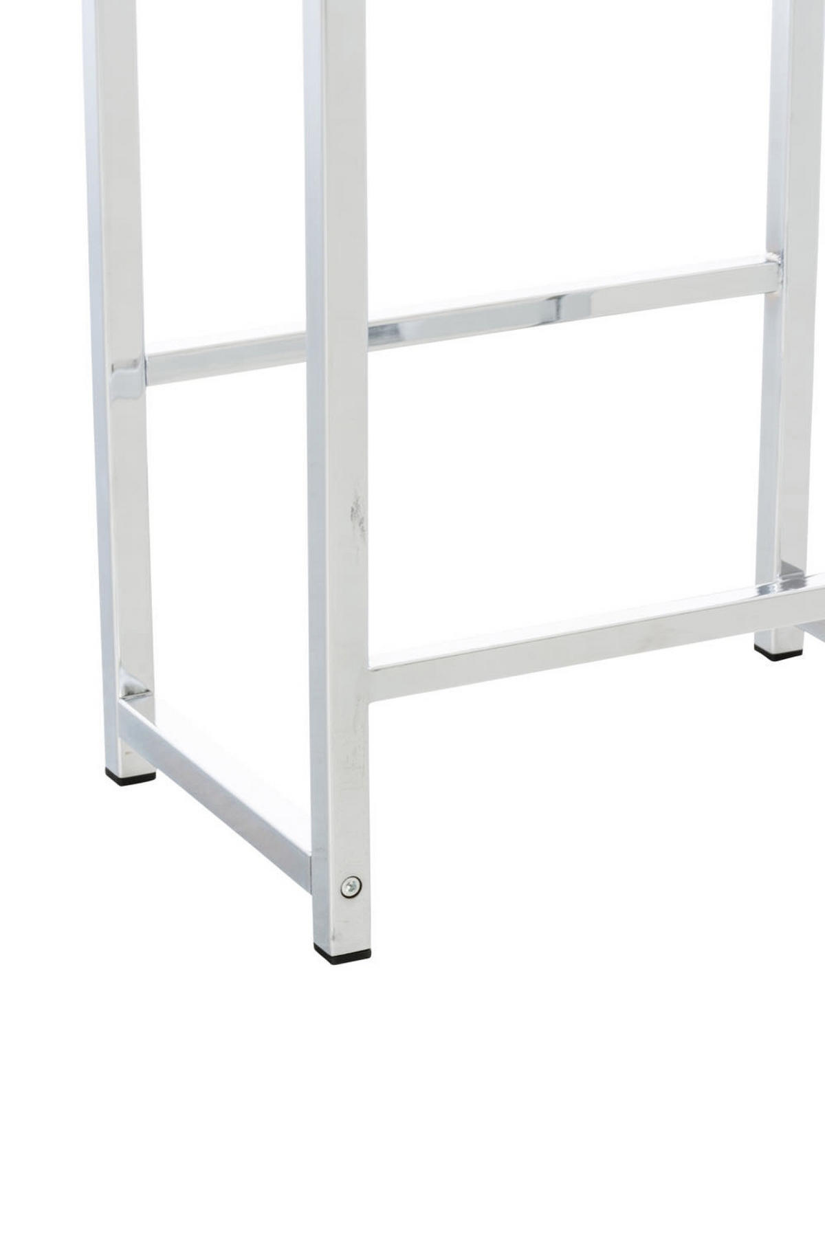 GETRÄNKESKISTENSTÄNDER Lenny - 4er Set - chrom - Chromfarben, Metall (91/31/75cm) - TPFLiving