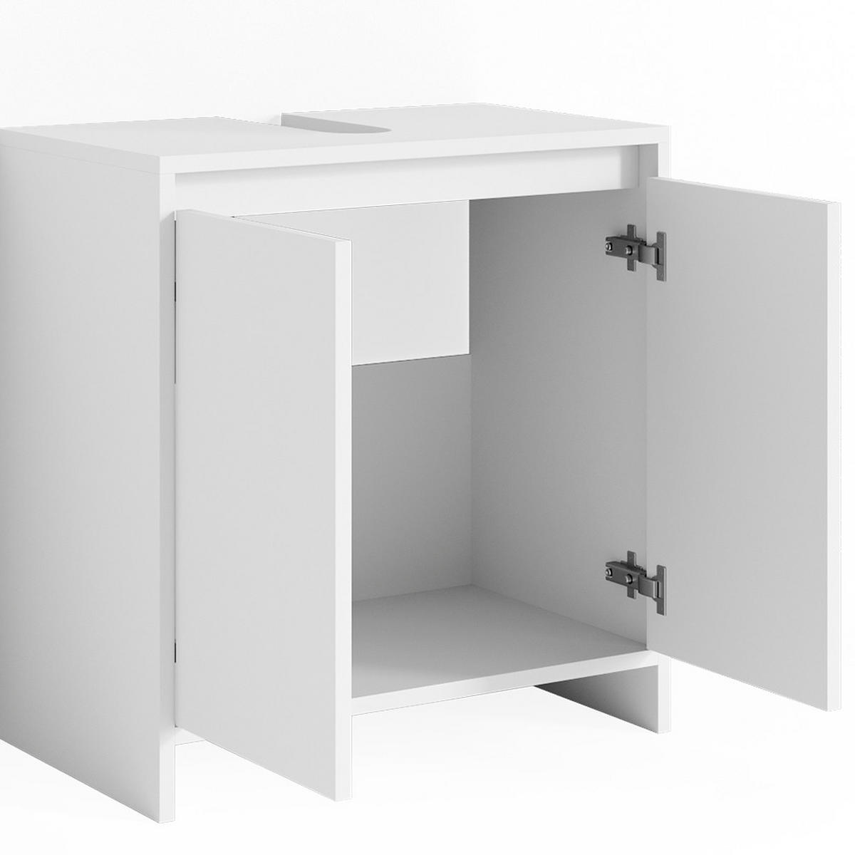 Weiß, Holzwerkstoff (58/60/33cm) - Vicco