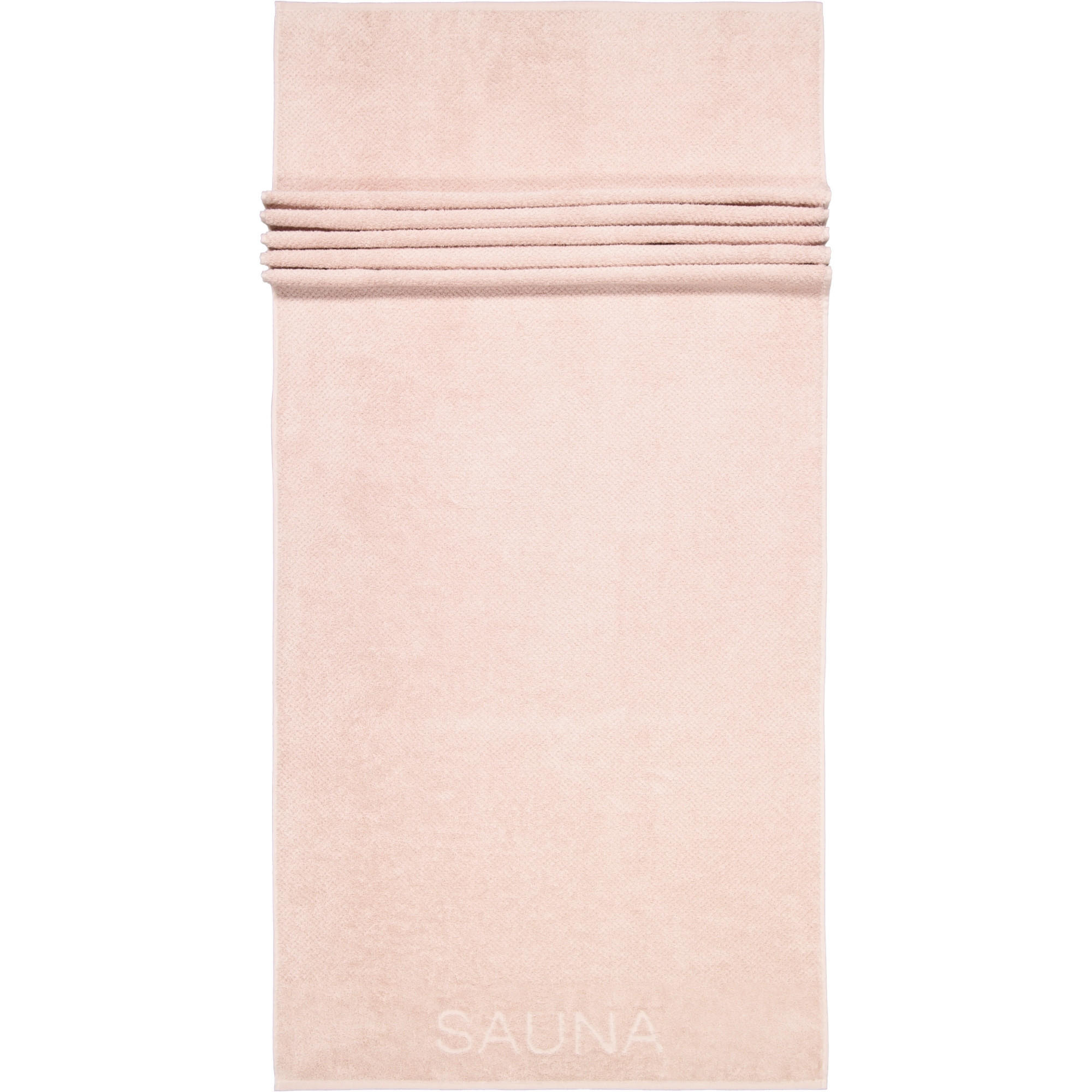 SAUNATÜCHER PURE 6501 PUDER - 383 - Rosa, Textil (80/200cm) - Cawoe