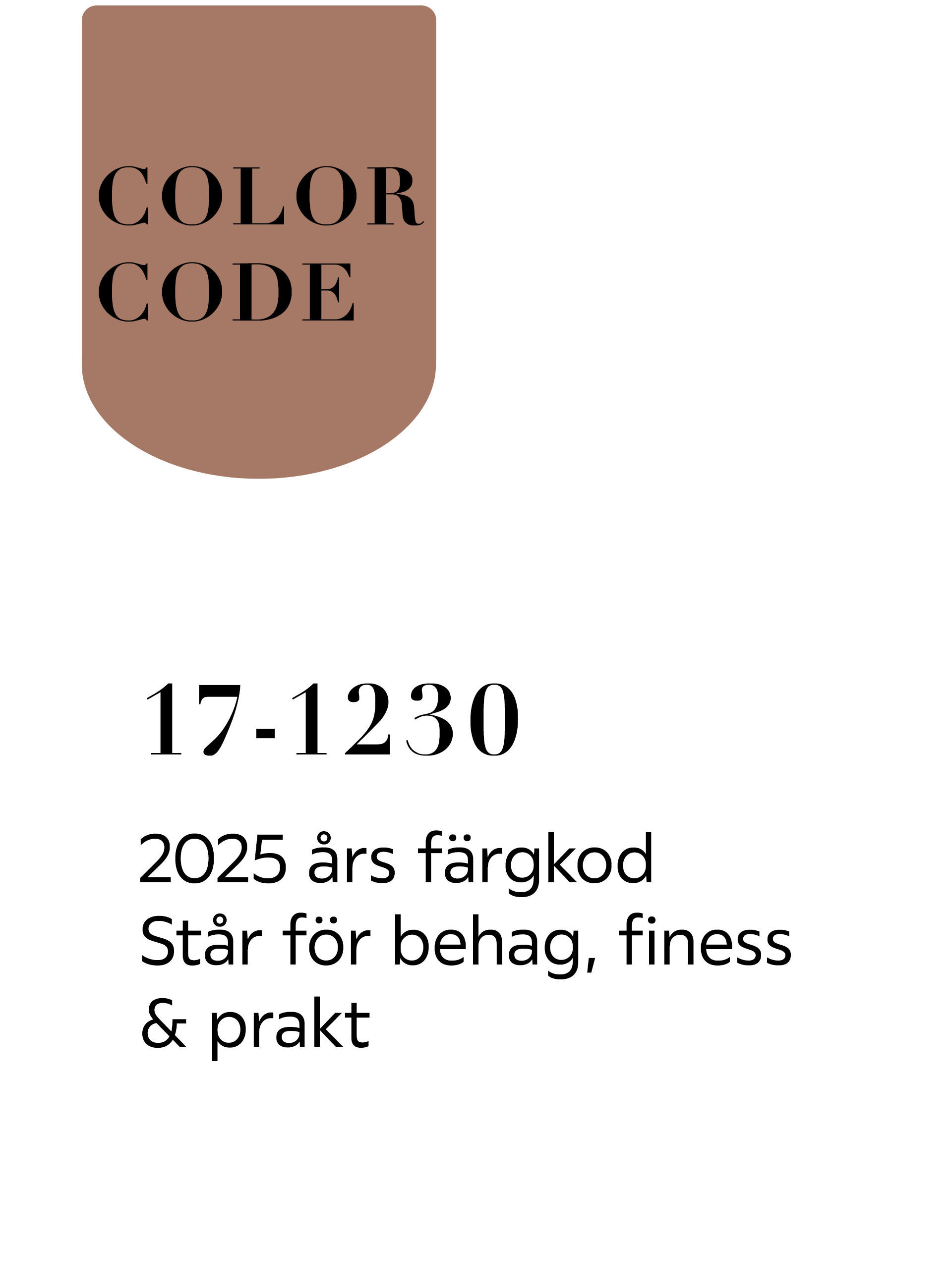 Trendfärg