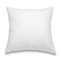 FEDERKISSEN 100% Federn 45/45 cm Bezug aus 100% Baumwolle - Weiß, Textil (45/45cm) - wometo