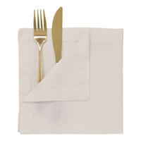 SERVIETTE Riga 42x42cm - Creme, Textil (42/42cm) - Butlers