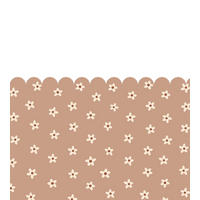 FOTOTAPETE Gänseblümchen 2.5 x 2.79 m - Terracotta, Papier (250/279cm) - ESTAhome