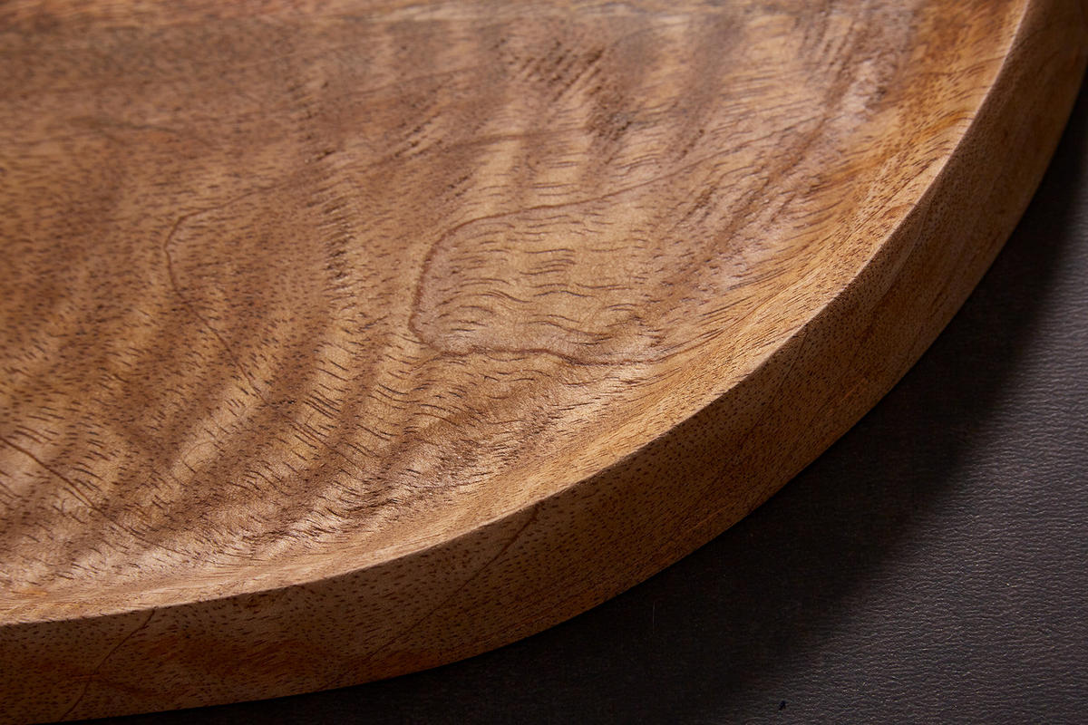 DEKORATION AMAZONAS Mango Natur 56/40 cm 2er Set - Naturfarben, Holz (3cm) - riess-ambiente