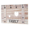 WANDGARDEROBE FAMILY SHABBY-LOOK Beige - Beige, Holz (90/60/3cm) - MCW