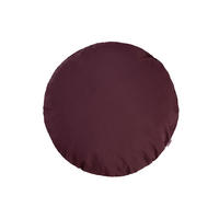 KISSENHÜLLE Rund Wunschton sukkulenten-violet 40 cm Ø - Violett, Textil (40/40cm) - beties Heimtextil