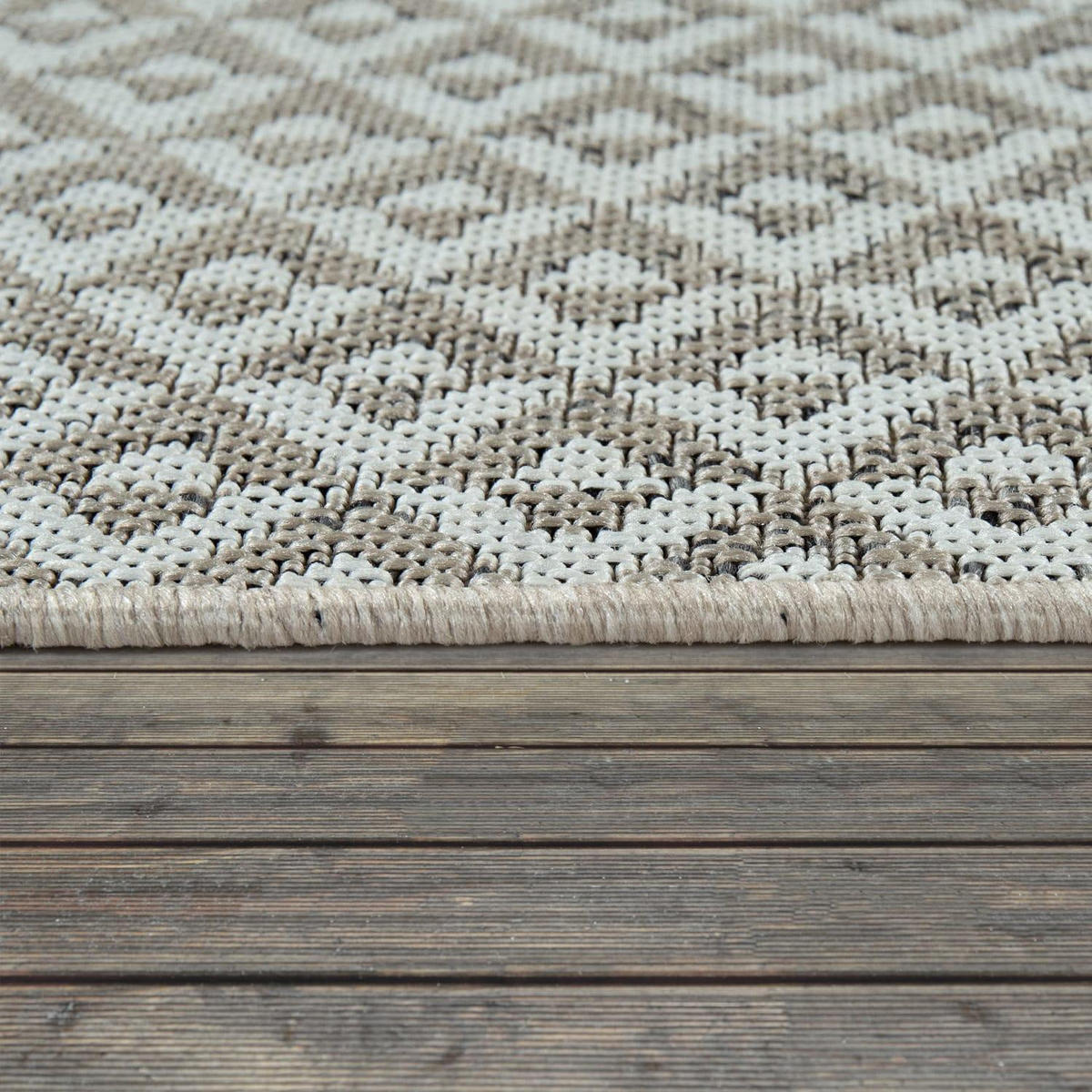 OUTDOORTEPPICH 120/170 KORTRIJK 745 - Grau, Kunststoff (120/170cm) - Paco Home