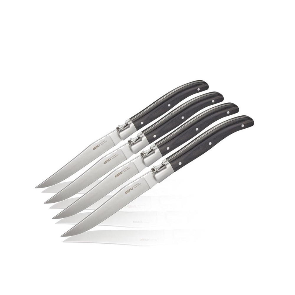 MESSERSET Schwarz 22.7/2.1/22.7 cm NPCG13940 - Schwarz, Holz
