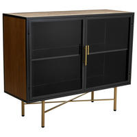 SIDEBOARD aus Holz 100x35x80 cm - Braun, Holz (100/80/35cm) - Wanderlust