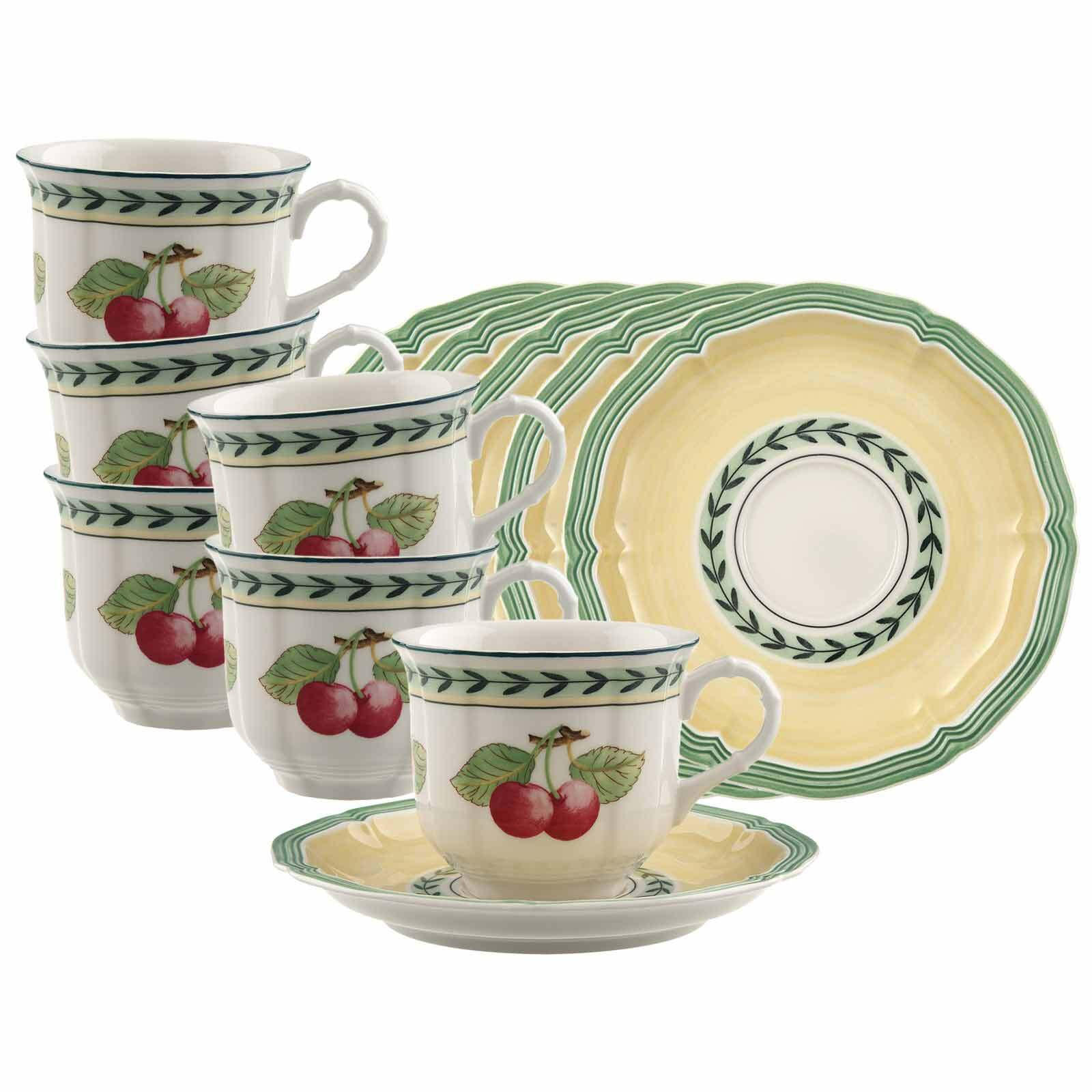 Villeroy & Boch Kaffeetassen Mehrfarbig