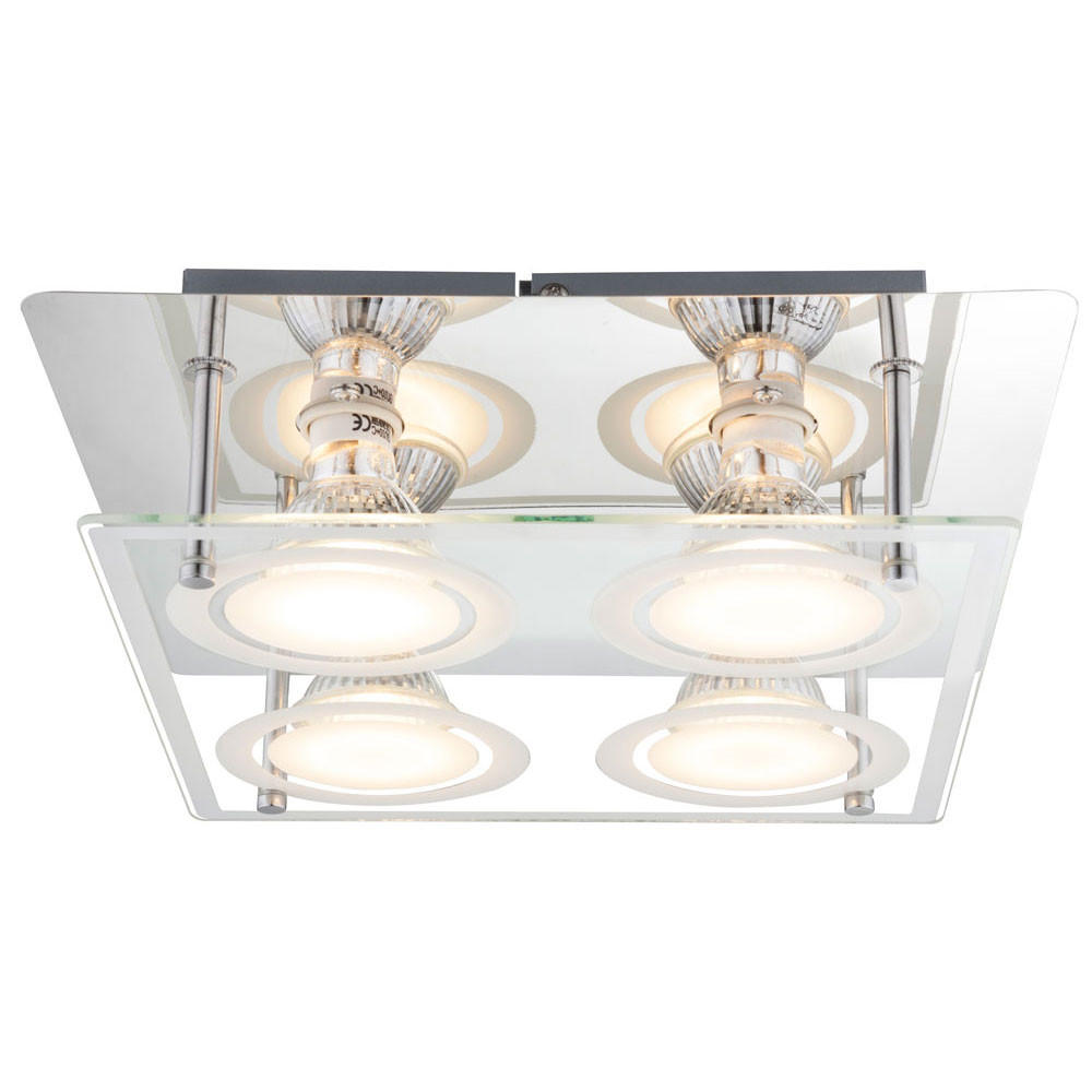 Globo Lighting Led Silber 26x8.5x26 cm