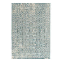 DESIGN Teppich im Vintage Stil blau - Blau, Textil (120/170cm) - AFK Living