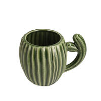 BECHER Cacti - Dunkelgrün, Stein (0.43L) - home&you