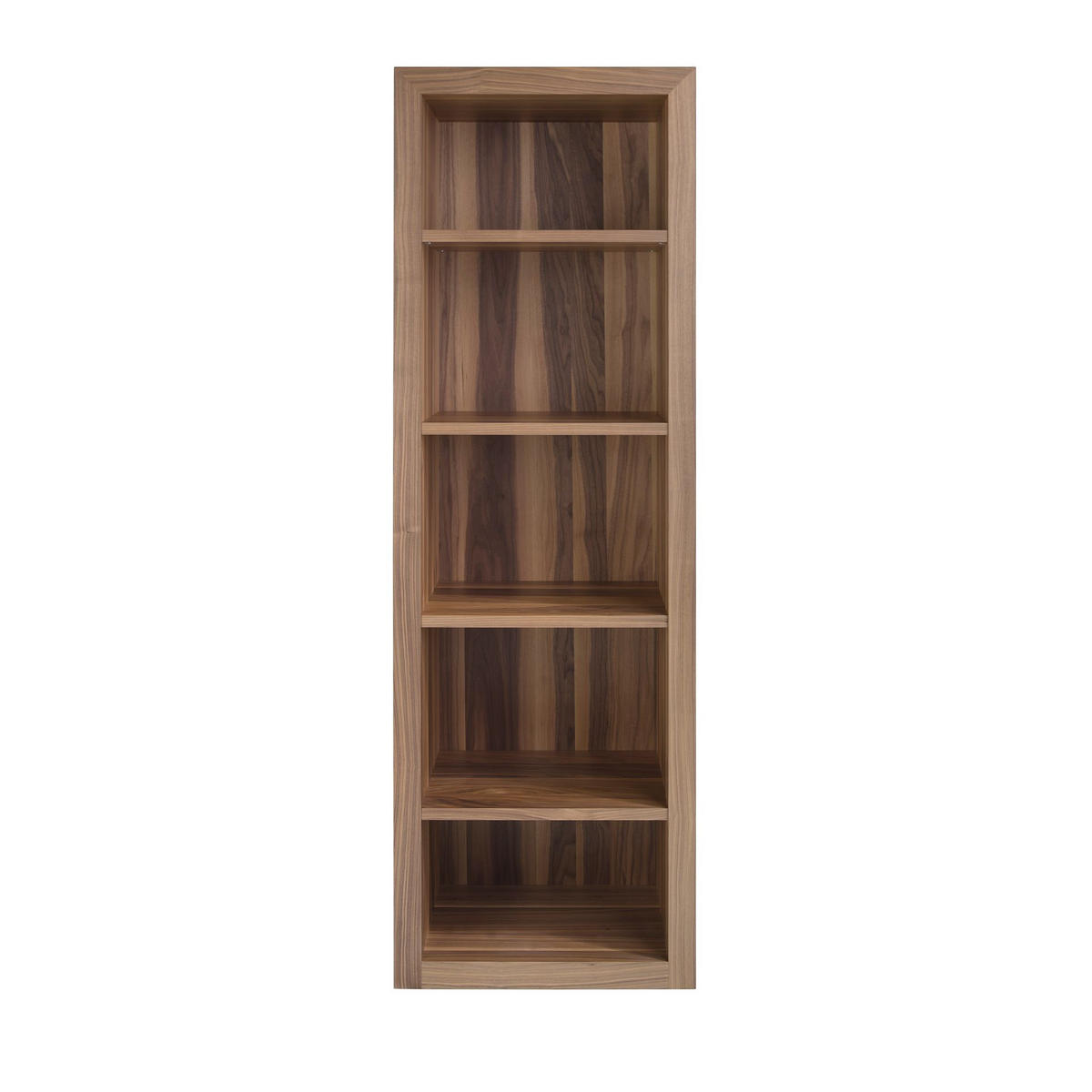 REGAL Holzregal aus Nussbaum 65/40/200 cm - Walnussfarben, Holz (65/200/40cm) - ANGEL CERDA