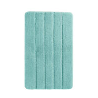 BADTEPPICH Milano - 100% Polyester - 60x100 cm - Helltürkis - Türkis, Textil (60/100cm) - SCHIESSER