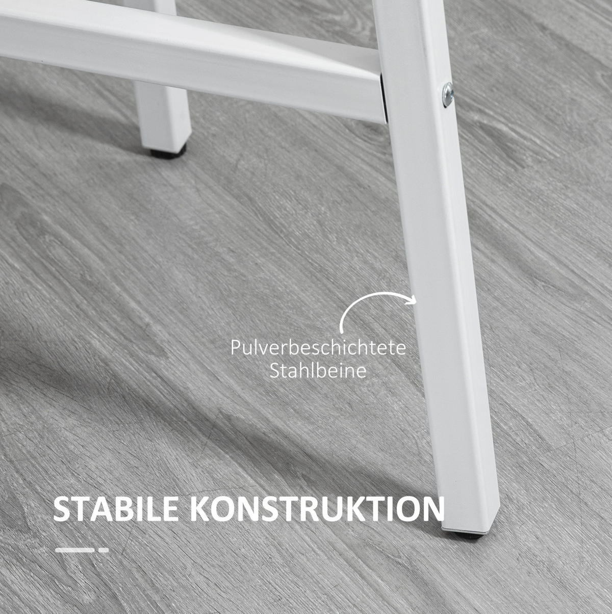 ESSTISCH 80/80/76 cm Naturholz mit rutschfesten Fußpolstern aus Sperrholz - Braun, Holzwerkstoff (80/80/76cm) - OKWISH