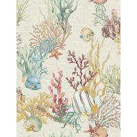 TAPETE Unterwasserwelt 53 cm x 10 m - Beige, Papier (53/1000cm) - Sanders & Sanders