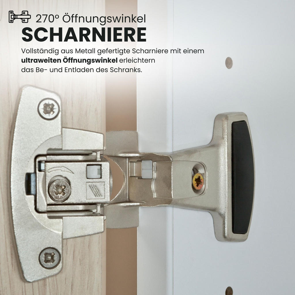 Thumbnail - bümö Aktenschrank, Buche, Silber, Holzwerkstoff, Nachbildung,Buche, 2 Fächer, 80x127x42 cm, FSC Mix, Arbeitszimmer, Akte...