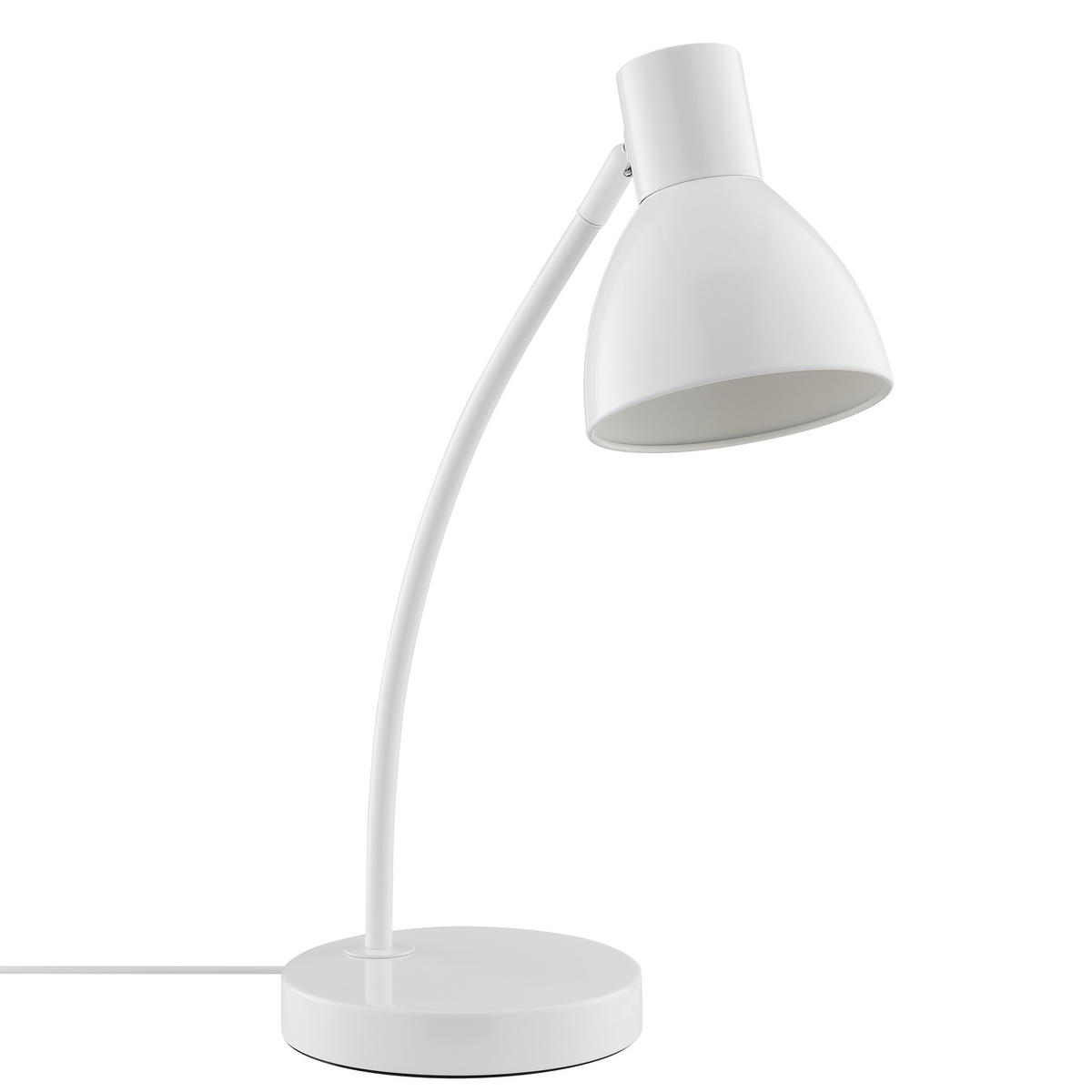 TISCHLEUCHTE Jerry Weiß 31/15/42,9 cm - Weiß, Metall (31/15/42.9cm) - Brilliant