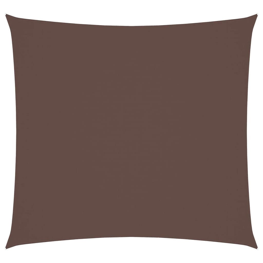 SONNENSEGEL Oxford-Gewebe Quadratisch 2x2 m Braun - Braun, Textil (200/200cm) - furnicato