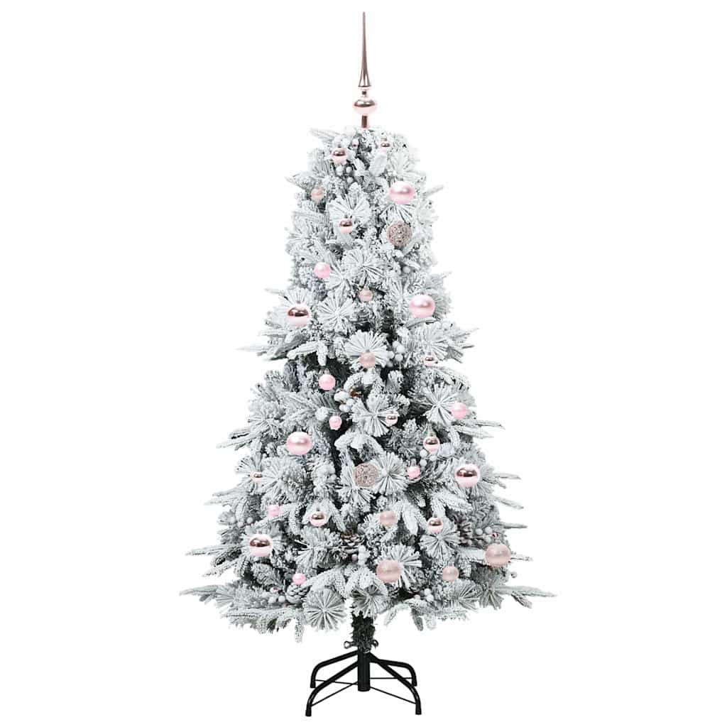 vidaXL Weihnachtsbaum Weiß 150 cm