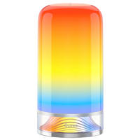 TISCHLEUCHTE Table Lamp 2, RGBICWW, 500 lm - Multicolor, Kunststoff (10.9/10.9/22.4cm) - Govee