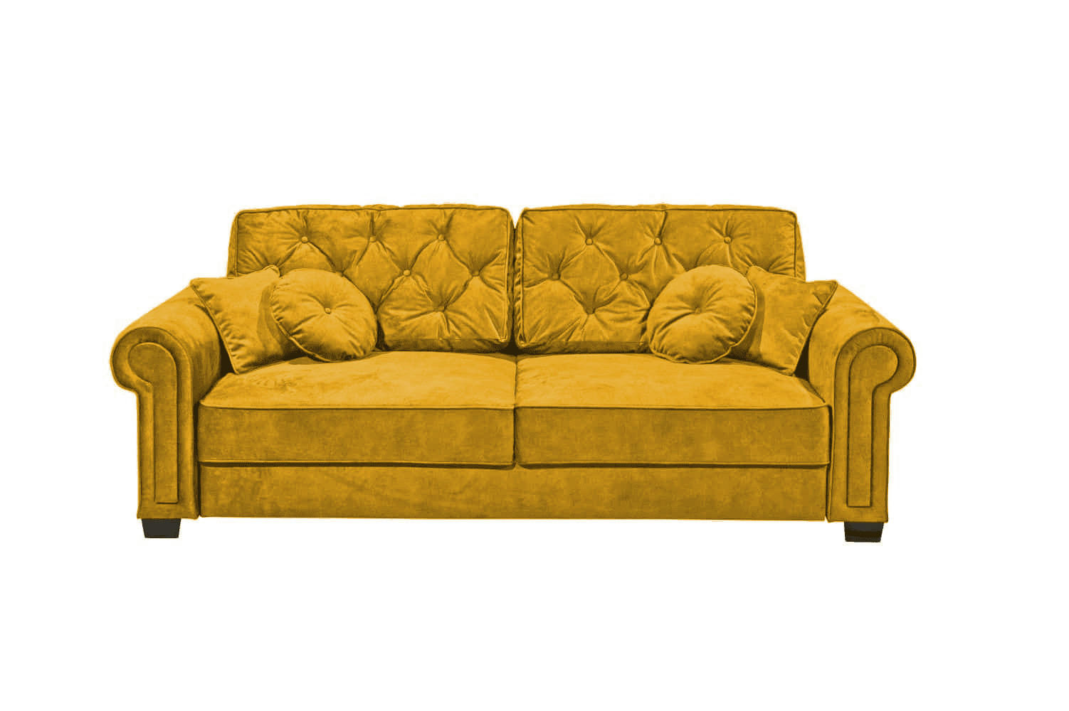 ed exciting design 2-Sitzer Gelb 252x102x115 cm