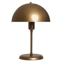 TISCHLEUCHTE Kleine Pilzlampen 26/35 - Messingfarben, Metall (35/26/35cm) - Bamyum