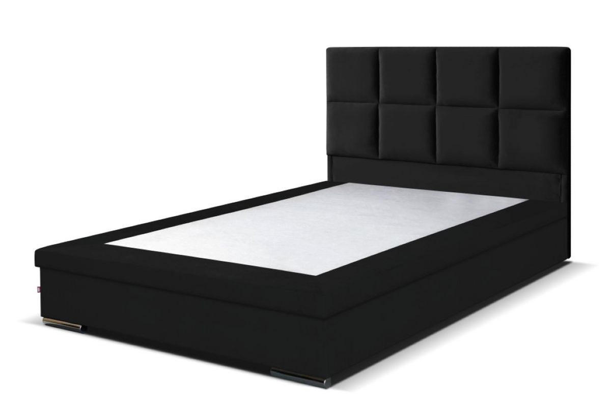 BOXBETT Sizilien 160x200 cm mit Bettkasten, schwarz - Schwarz, Kunststoff (160/200cm) - Margaret Hadas24