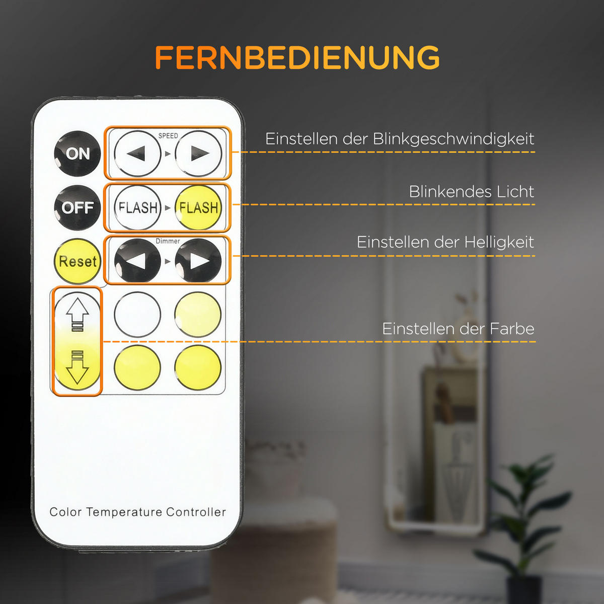 2 in 1 Standspiegel, Wandspiegel, Ganzkörperspiegel mit LED, Ankleidespiegel - Silberfarben, Glas (37/156.5/40cm) - HOMCOM