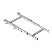 FÜHRUNG Twice Top für Gleittisch, Aluminium, matt eloxiert - Grau, Metall (90/9/120cm) - EMUCA