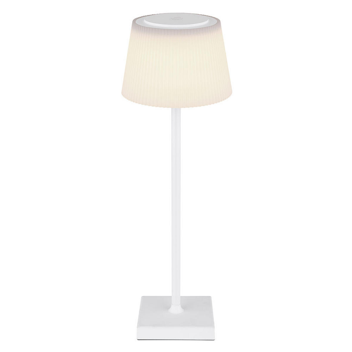 LED TISCHLEUCHTE Weiß 2er Set - Weiß, Metall (13/13/38cm) - Globo Lighting