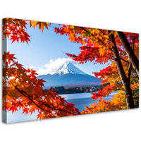 LEINWANDBILD Landschaften 120x60cm - Multicolor, Textil (120/60cm) - Feeby