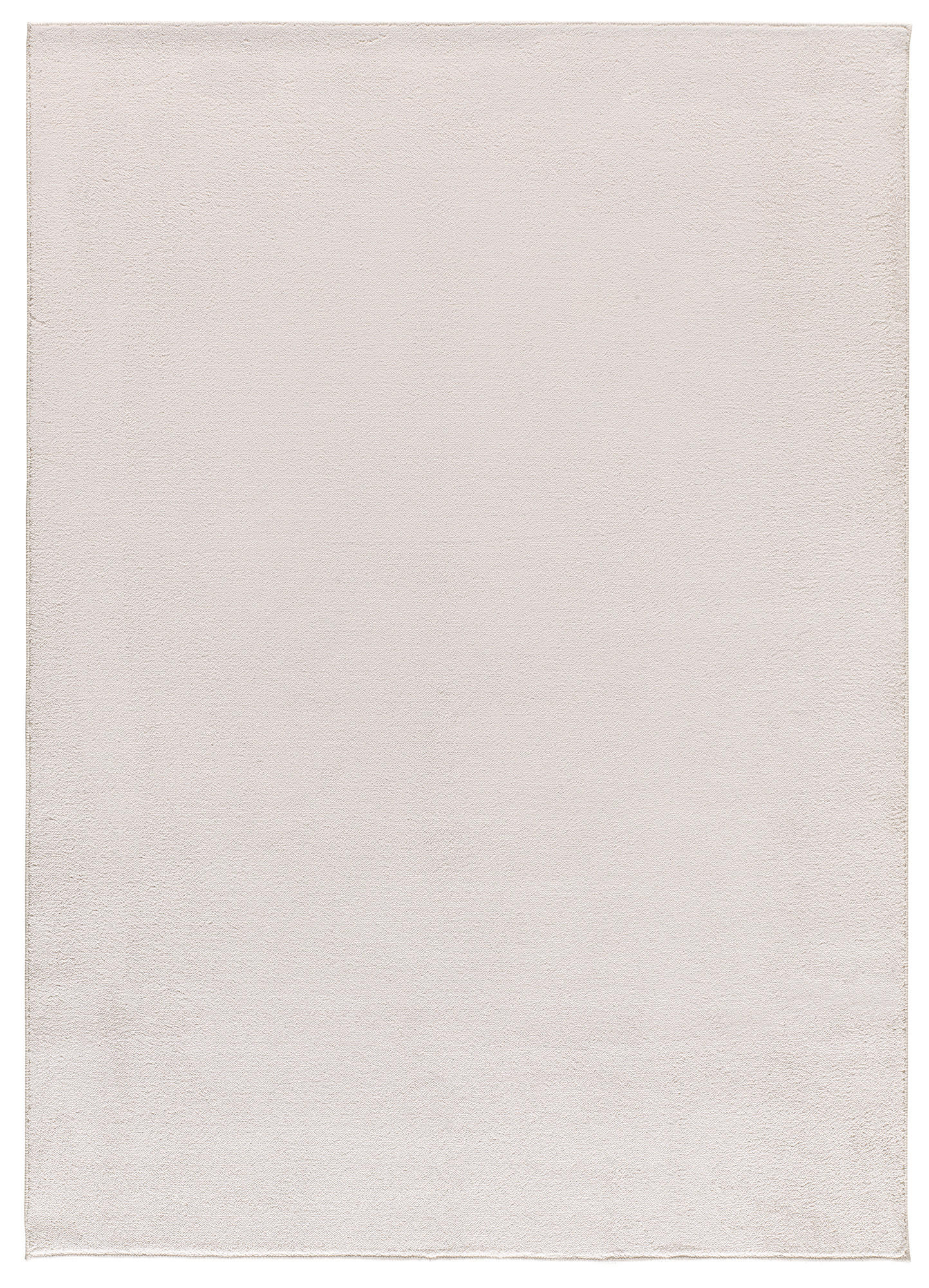 Atticgo Kurzflorteppich Weiß 80x150 cm