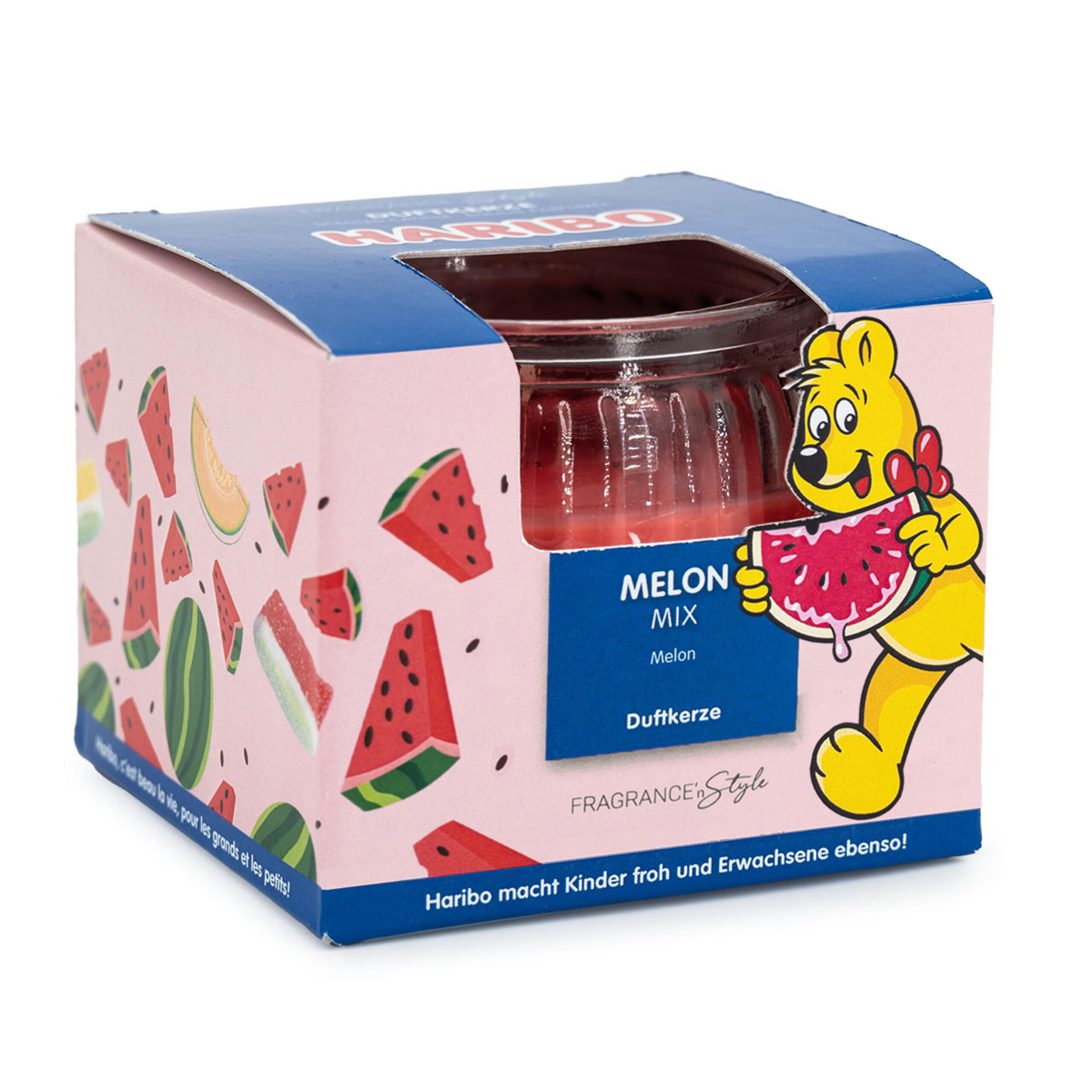 DUFTKERZE Haribo - Multicolor, Naturmaterialien/Glas (8/6.5cm)