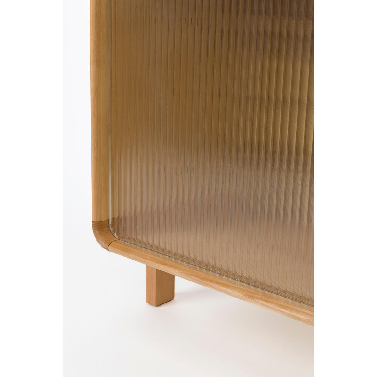 STANDREGAL Rise Natur - Beige, Holz (90/180/35cm) - Zuiver