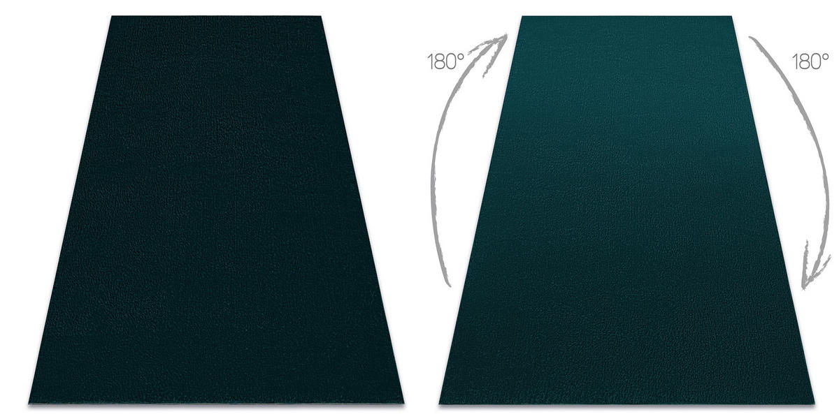 TEPPICH Lindo 120/170 cm - Dunkelgrün, Textil (120/170cm) - rugsX