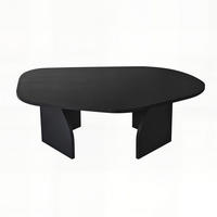 COUCHTISCH rock Schwarz - Schwarz, Holz (100/60/35cm) - Habitat Garten