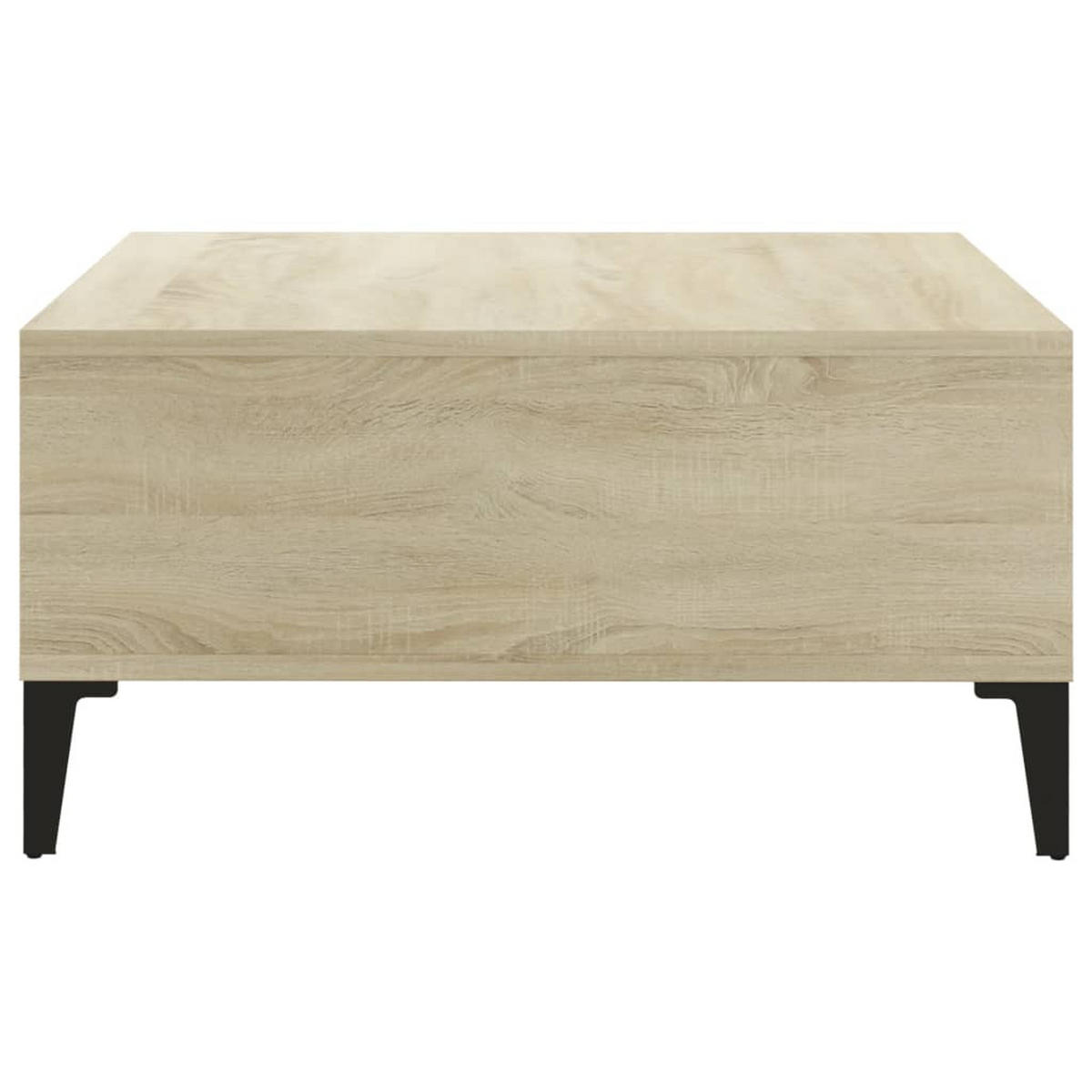 COUCHTISCH Sonoma-Eiche 60x60x30 cm Holzwerkstoff - Braun, Holzwerkstoff (60/60/30cm) - furnicato