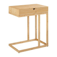 LAPTOPTISCH Kåfjord - Naturfarben, Holz (55/35/68cm) - [en.casa]