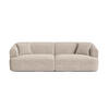 MODULARES-SOFA Campi aus Cord cappuccino 4 Sitzplätze - Cappuccino, Textil (90/70/255cm) - Cosmopolitan Design