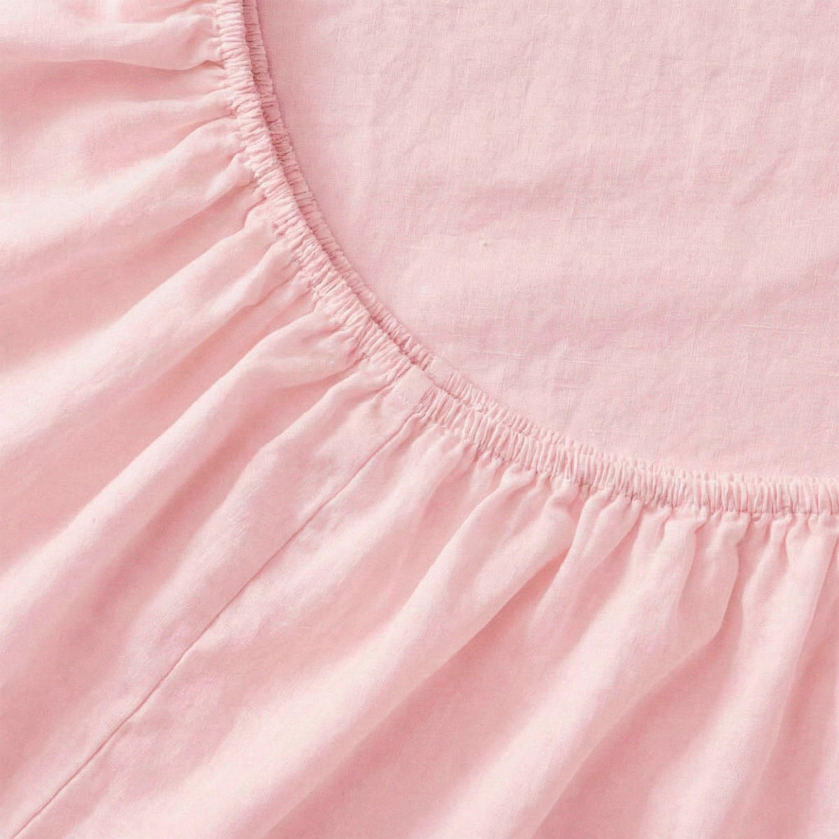 SPANNBETTLAKEN Basic Hellrosa 200x200x32 cm (Bett 200) - Rosa, Textil (200/200cm) - Happy Friday