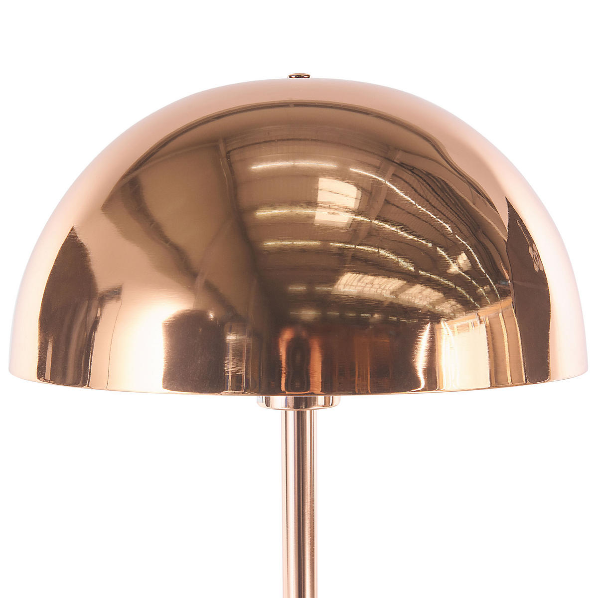 TISCHLAMPE Macasia 30/30/64 cm - Kupferfarben, Metall (30/30/64cm) - Beliani