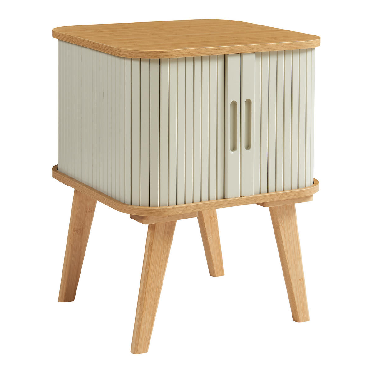 BEISTELLTISCH Tysvær - Creme, Holz/Holzwerkstoff (45/45/58.5cm) - [en.casa]