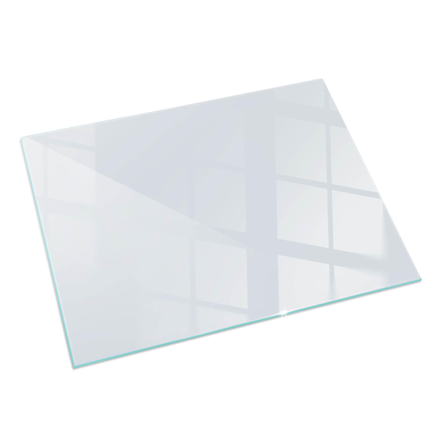 ArtPrintCave Glasplatte Grau 60x40x0.4 cm