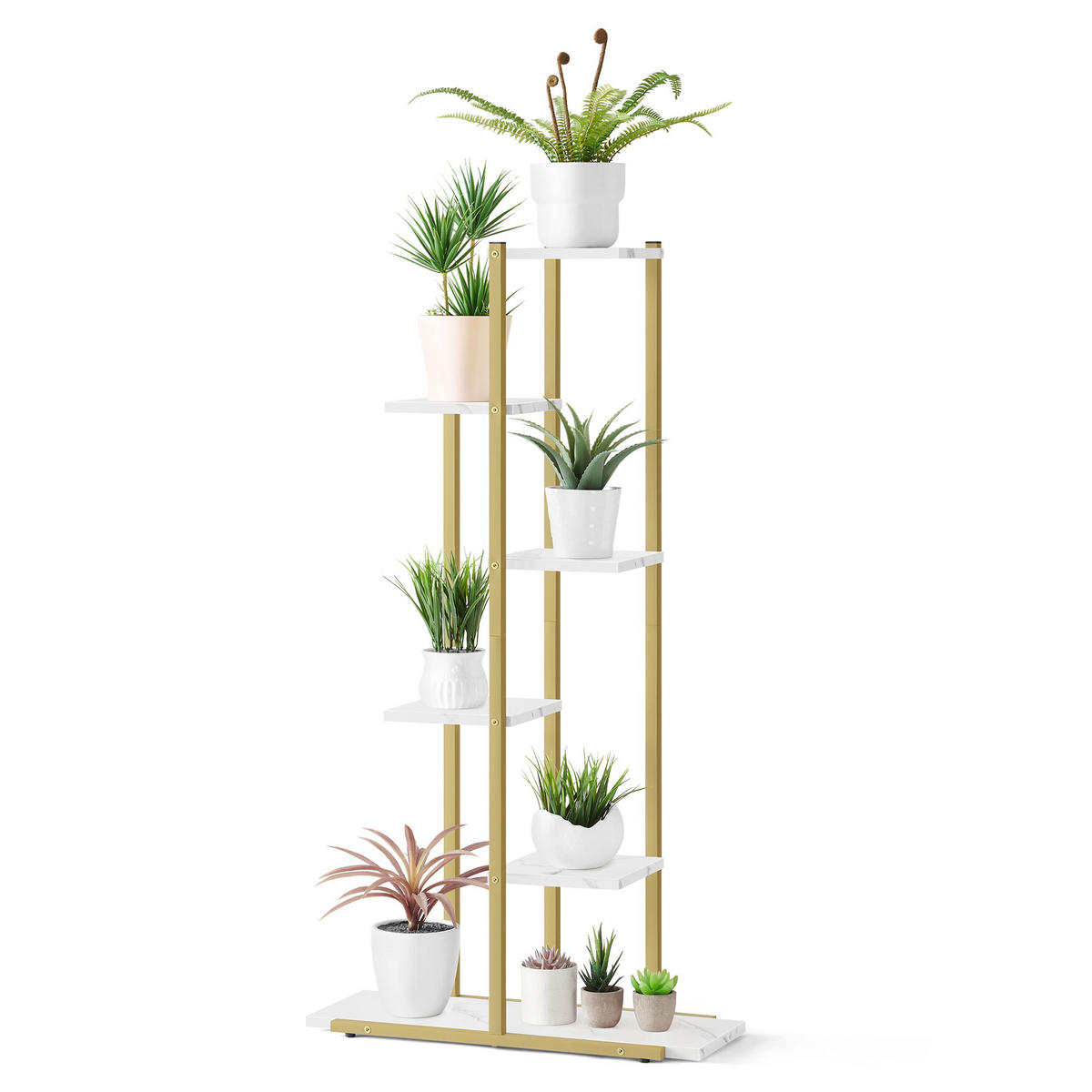 BLUMENSTÄNDER - Creme, Metall (24/60/113cm) - Mat-Haus