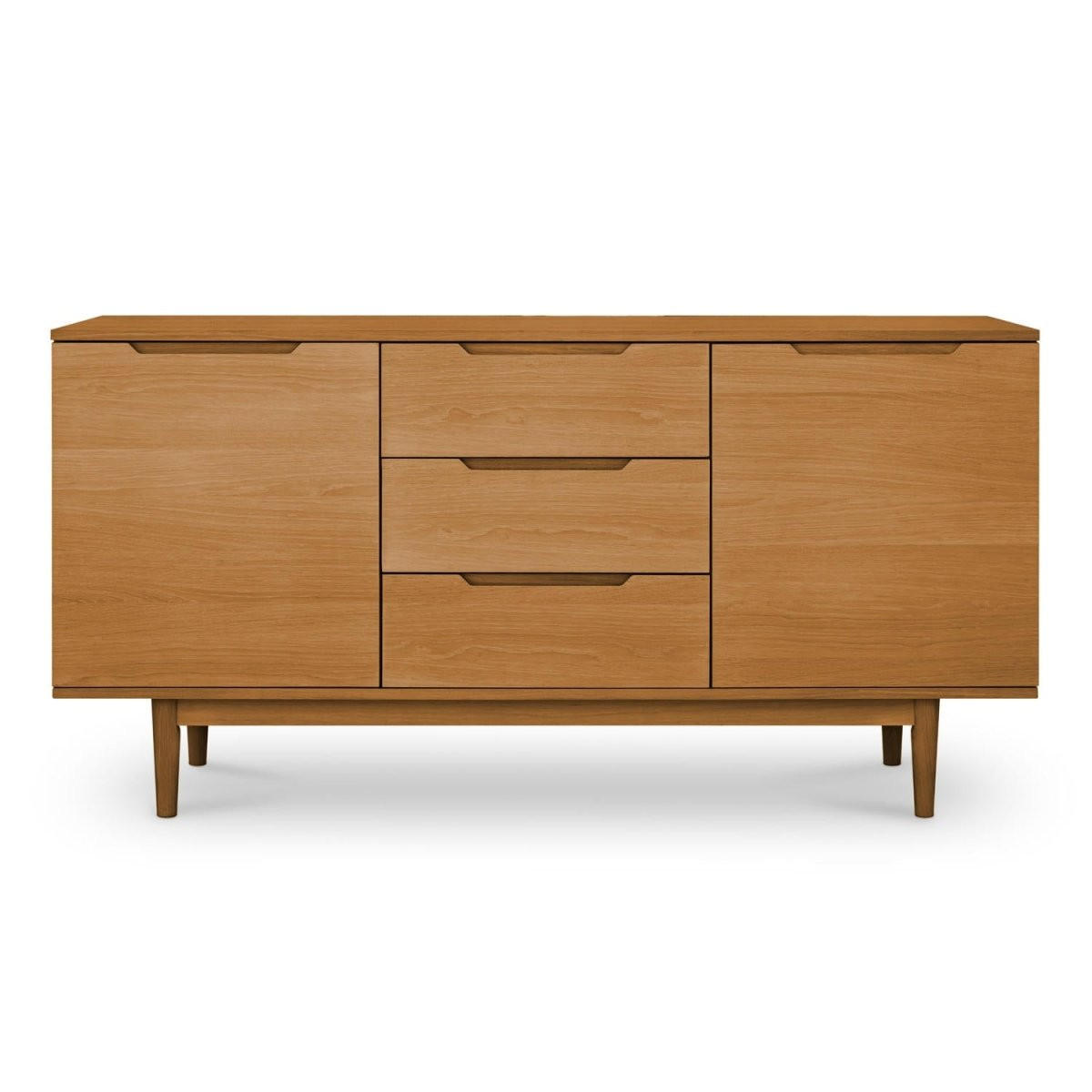 SIDEBOARD Wildeiche - Honigeiche/Eichefarben, Holz/Holzwerkstoff (160/80/45cm) - Furnhouse